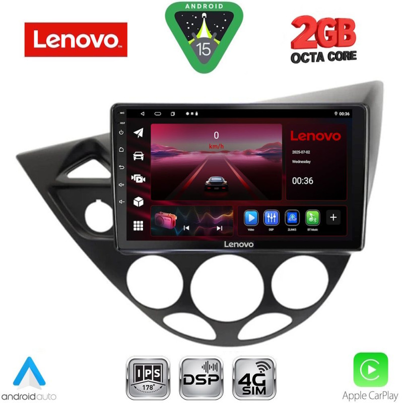 LENOVO LVF 5169_CPA (9inc) MULTIMEDIA TABLET for FORD FOCUS mod. 1998-2004