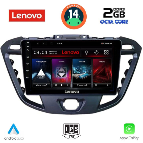 LENOVO LVF 5177_CPA (9inc) MULTIMEDIA TABLET for FORD TRANSIT CUSTOM | TOURNEO CUSTOM mod. 2013-2019