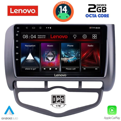 LENOVO LVF 5210_CPA CLIMA (9inc) MULTIMEDIA TABLET for HONDA JAZZ mod. 2002-2008