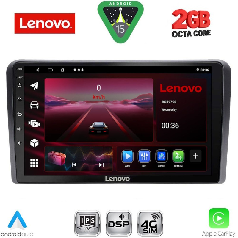 LENOVO LVF 5213_CPA (10inc) MULTIMEDIA TABLET for HONDA JAZZ mod. 2019-2026