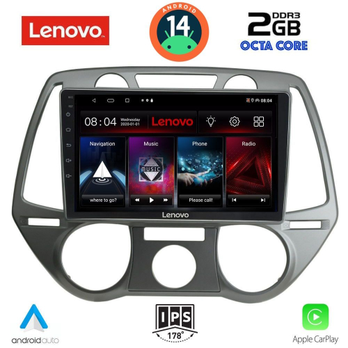 LENOVO LVF 5228_CPA A/C (9inc) MULTIMEDIA TABLET for HYUNDAI i20 mod. 2008-2012