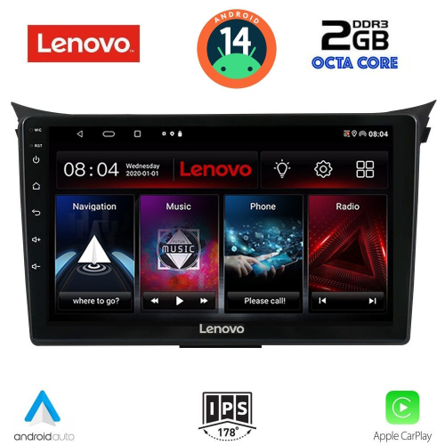 LENOVO LVF 5232_CPA (9inc) MULTIMEDIA TABLET for HYUNDAI i30  mod. 2012-2017