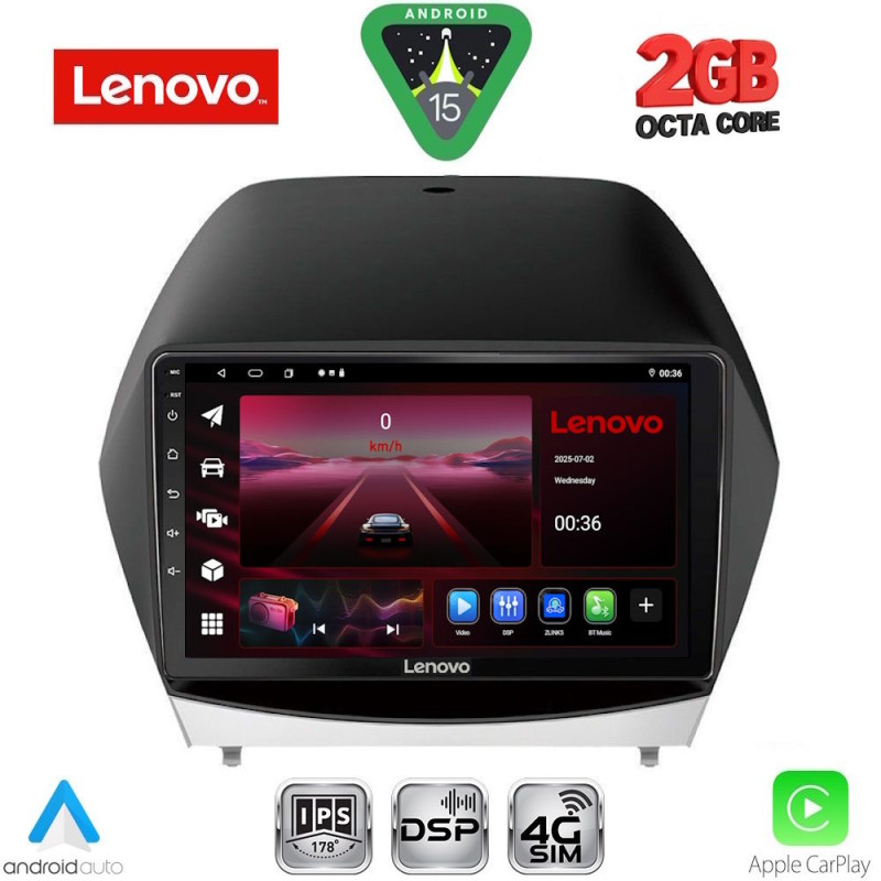 LENOVO LVF 5235_CPA (10inc) MULTIMEDIA TABLET for HYUNDAI iX35 mod. 2010-2015