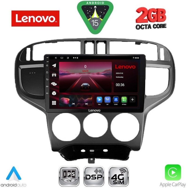 LENOVO LVF 5240_CPA (9inc) MULTIMEDIA TABLET for HYUNDAI MATRIX mod. 2001-2010