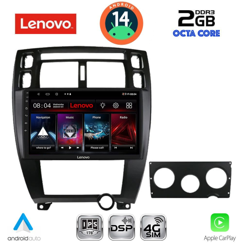 LENOVO LVF 5241BL_CPA (10inc) MULTIMEDIA TABLET for HYUNDAI TUCSON mod. 2004-2010 (BLACK)