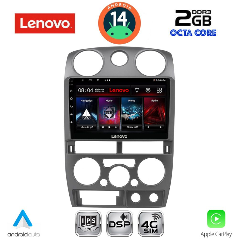 LENOVO LVF 5254GR_CPA (9inc) MULTIMEDIA TABLET for ISUZU D-MAX mod. 2008-2012 (GREY) LENOVO LVF 5254GR_CPA (9inc) MULTIMEDIA TABLET for ISUZU D-MAX mod. 2008-2012 (GREY)