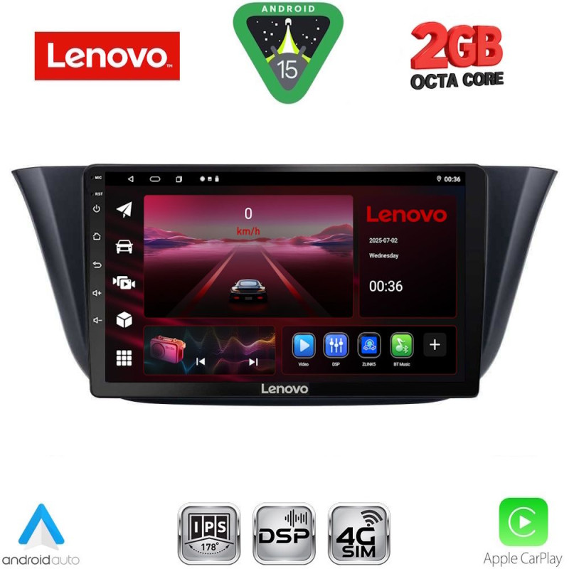 LENOVO LVF 5265_CPA (9inc) MULTIMEDIA TABLET for IVECO DAILY mod. 2014-2024