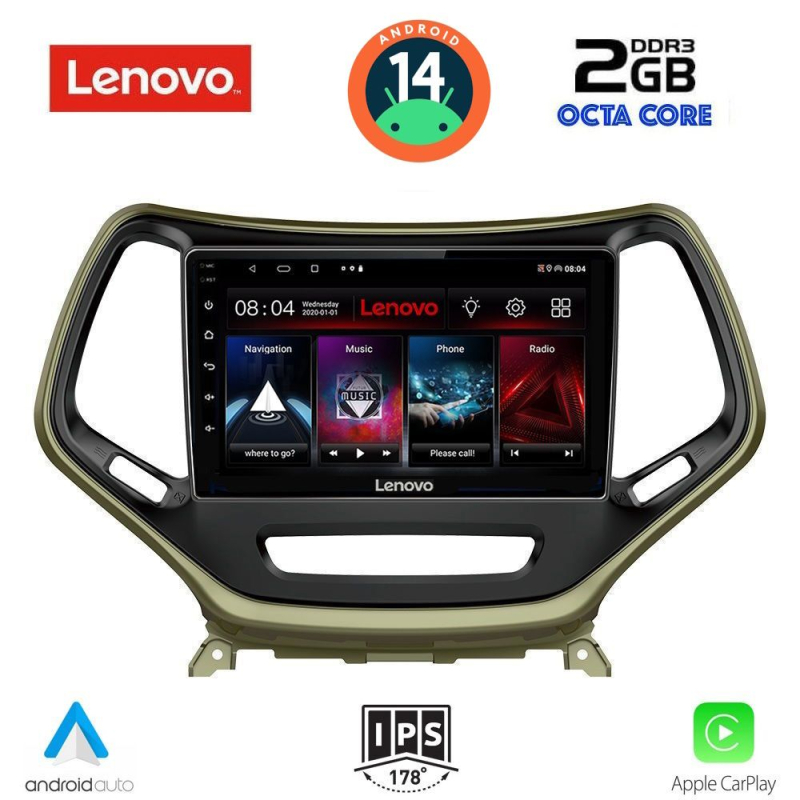 LENOVO LVF 5273_CPA (10inc) MULTIMEDIA TABLET for JEEP CHEROKEE mod. 2014>