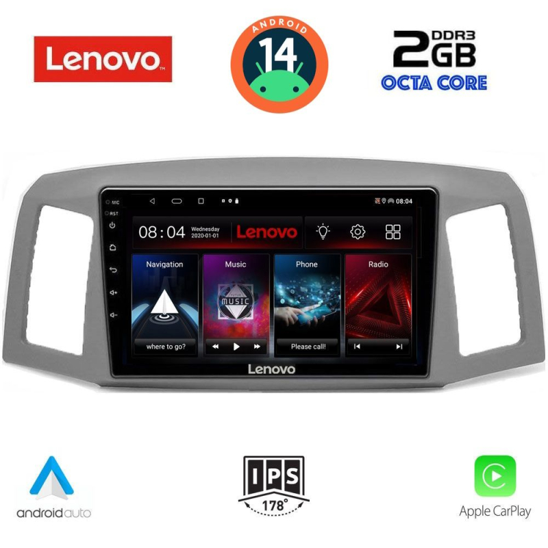 LENOVO LVF 5281_CPA (10inc) MULTIMEDIA TABLET for JEEP GRAND CHEROKEE mod. 2005-2007