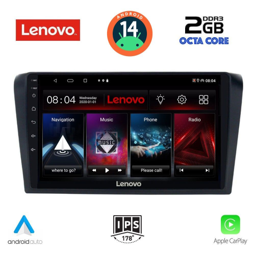 LENOVO LVF 5365_CPA (9inc) MULTIMEDIA TABLET for MAZDA 3 mod. 2003-2008