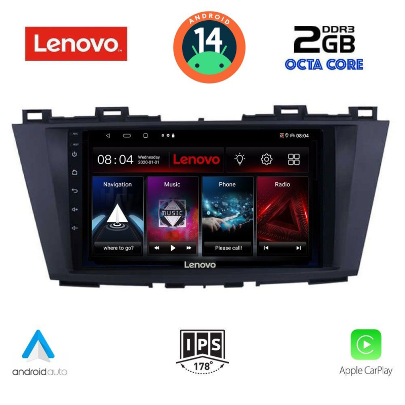 LENOVO LVF 5371_CPA (9inc) MULTIMEDIA TABLET for MAZDA 5 mod. 2011>