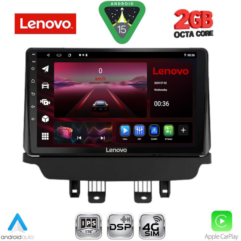 LENOVO LVF 5384_CPA (9inc) MULTIMEDIA TABLET for MAZDA CX3 mod. 2014-2026