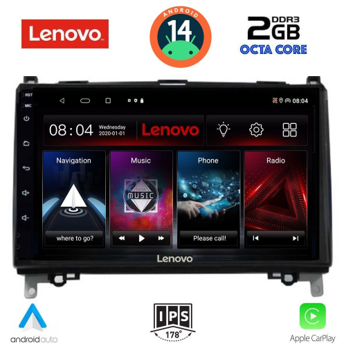 LENOVO LVF 5400_CPA (9inc) MULTIMEDIA TABLET for MERCEDES A – B -SPRINTER – VITO mod. 2007&gt;