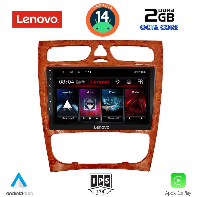 LENOVO LVF 5402CH_CPA (9inc) MULTIMEDIA TABLET for MERCEDES C (W203) mod. 1999-2004