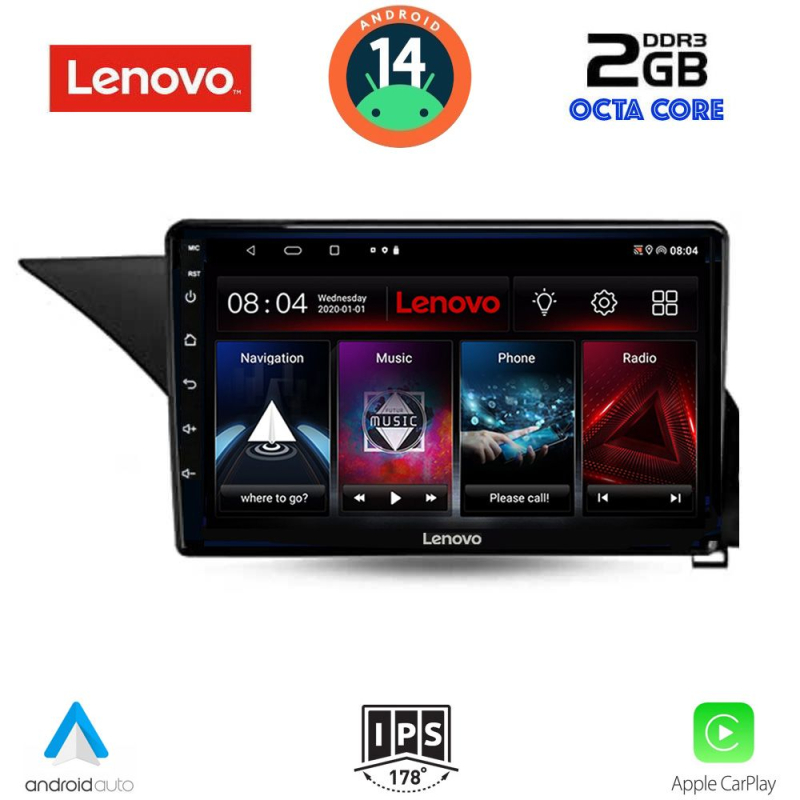 LENOVO LVF 5409_CPA (10inc) MULTIMEDIA TABLET for MERCEDES E (W212) mod. 2009-2016