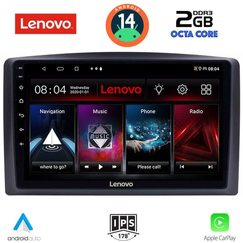 LENOVO LVF 5421_CPA (10inc) MULTIMEDIA TABLET for MERCEDES VITO – VIANO  (W447) mod. 2015-2022