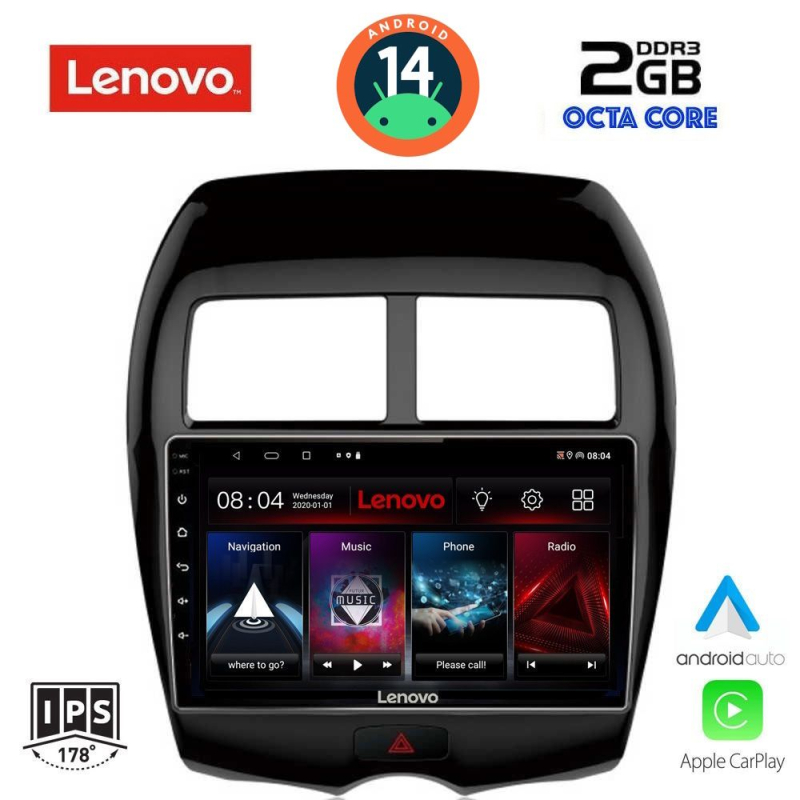 LENOVO LVF 5430_CPA (10inc) MULTIMEDIA TABLET for MITSUBISHI ASX mod. 2009> - PEUGEOT 4008 mod. 2012-2018 LENOVO LVF 5430_CPA (10inc) MULTIMEDIA TABLET for MITSUBISHI ASX mod. 2009> - PEUGEOT 4008 mod. 2012-2018