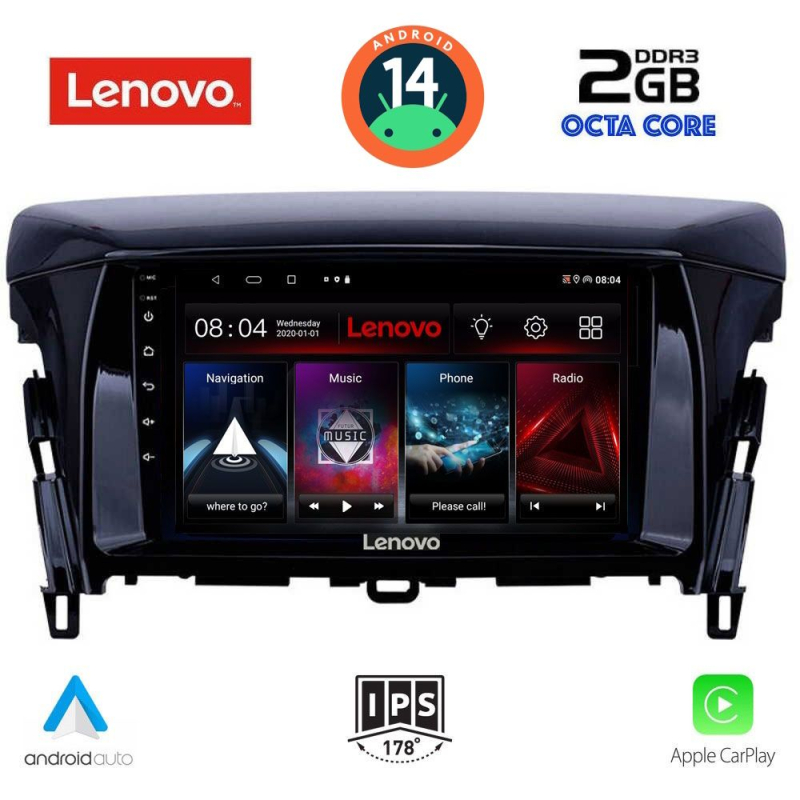 LENOVO LVF 5432_CPA (9inc) MULTIMEDIA TABLET for MITSUBISHI ECLIPSE CROSS mod. 2018>