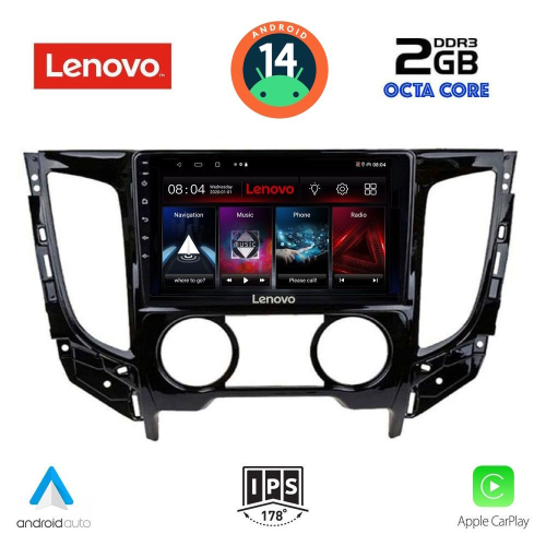 LENOVO LVF 5437_CPA A/C (9inc) MULTIMEDIA TABLET for MITSUBISHI L200 mod. 2015&gt; με A/C