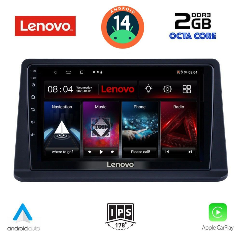 LENOVO LVF 5445_CPA (9inc) MULTIMEDIA TABLET for MITSUBISHI PAJERO mod. 1999-2006