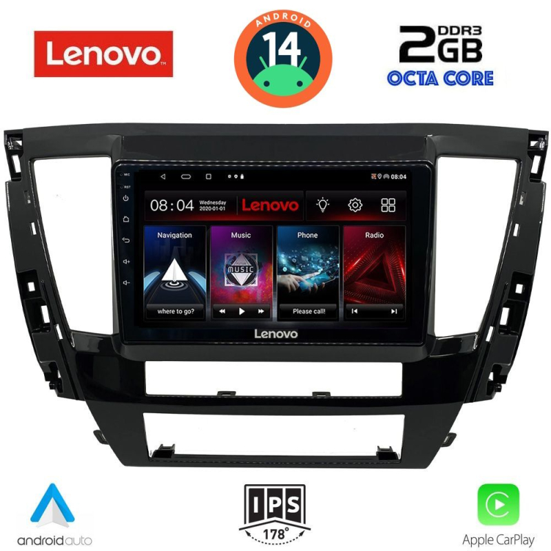 LENOVO LVF 5447S_CPA (9inc) MULTIMEDIA TABLET for MITSUBISHI PAJERO SPORT mod. 2020>