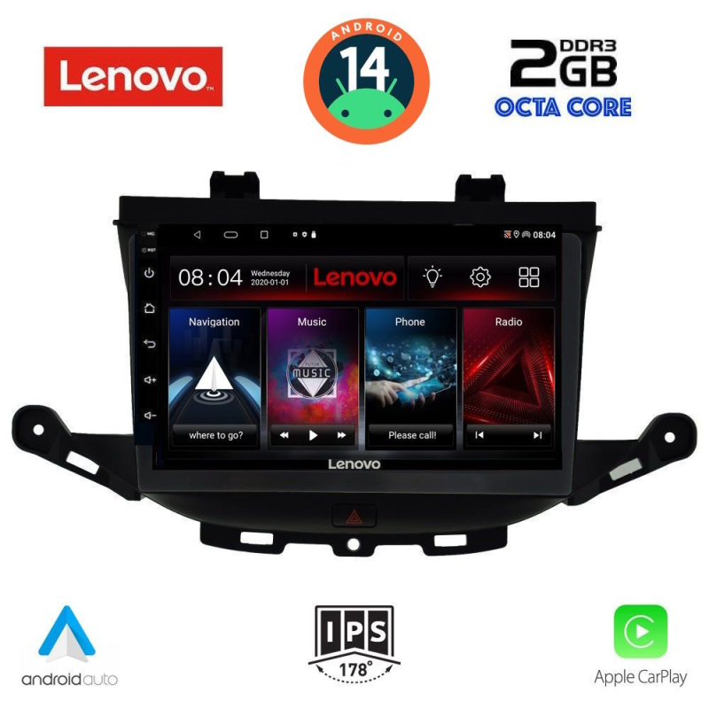 LENOVO LVF 5483_CPA (9inc) MULTIMEDIA TABLET for OPEL ASTRA K  mod.2015>