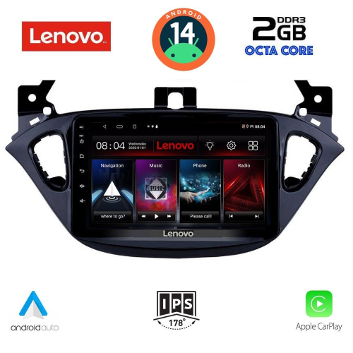 LENOVO LVF 5486_CPA (9inc) MULTIMEDIA TABLET for OPEL ADAM - CORSA E  mod. 2014-2021