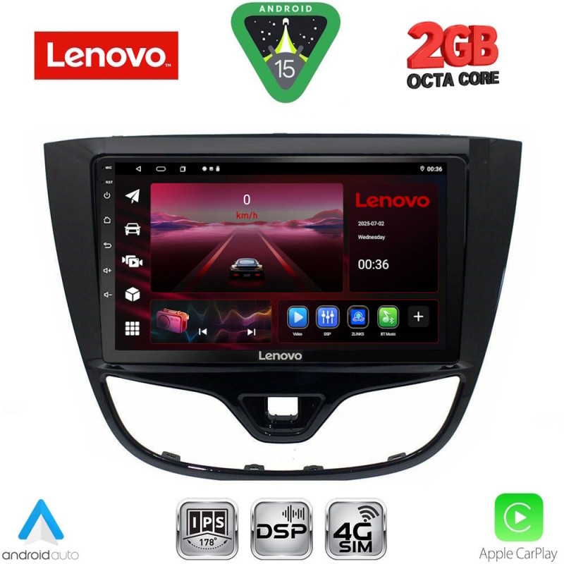 LENOVO LVF 5489_CPA (10inc) MULTIMEDIA TABLET for OPEL KARL mod. 2014-2019