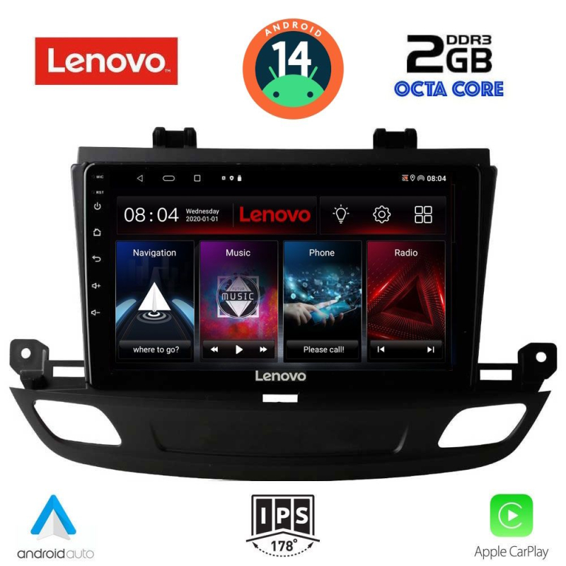 LENOVO LVF 5493_CPA (9inc) MULTIMEDIA TABLET for OPEL INSIGNIA mod. 2018>