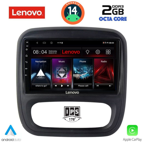 LENOVO LVF 5499_CPA (9inc) MULTIMEDIA TABLET for OPEL VIVARO – RENAULT TRAFIC – FIAT TALENDO – NISSAN NV 300 mod. 2014&gt;