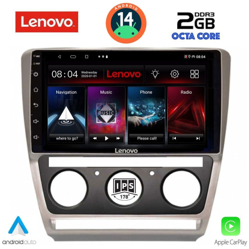 LENOVO LVF 5595_CPA (10inc) MULTIMEDIA TABLET for SKODA OCTAVIA 5 mod. 2005-2012