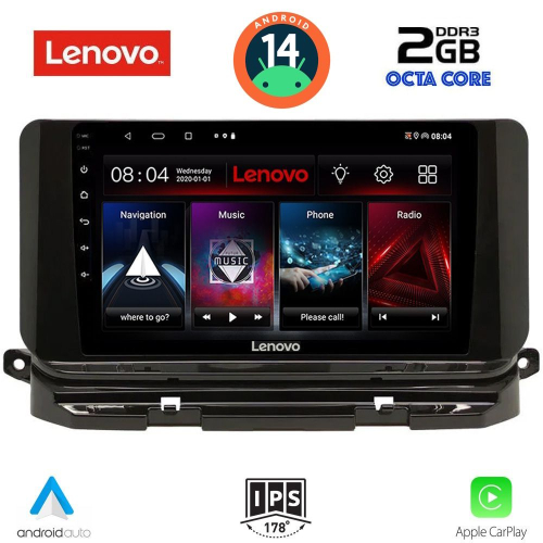 LENOVO LVF 5598_CPA (10inc) MULTIMEDIA TABLET for SKODA OCTAVIA 8 mod. 2021&gt;