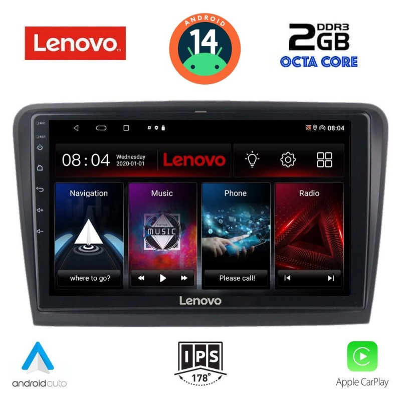 LENOVO LVF 5604_CPA (10inc) MULTIMEDIA TABLET for SKODA SUPERB mod. 2008-2015 LENOVO LVF 5604_CPA (10inc) MULTIMEDIA TABLET for SKODA SUPERB mod. 2008-2015