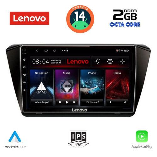 LENOVO LVF 5605_CPA (10inc) MULTIMEDIA TABLET for SKODA SUPERB mod. 2015&gt;