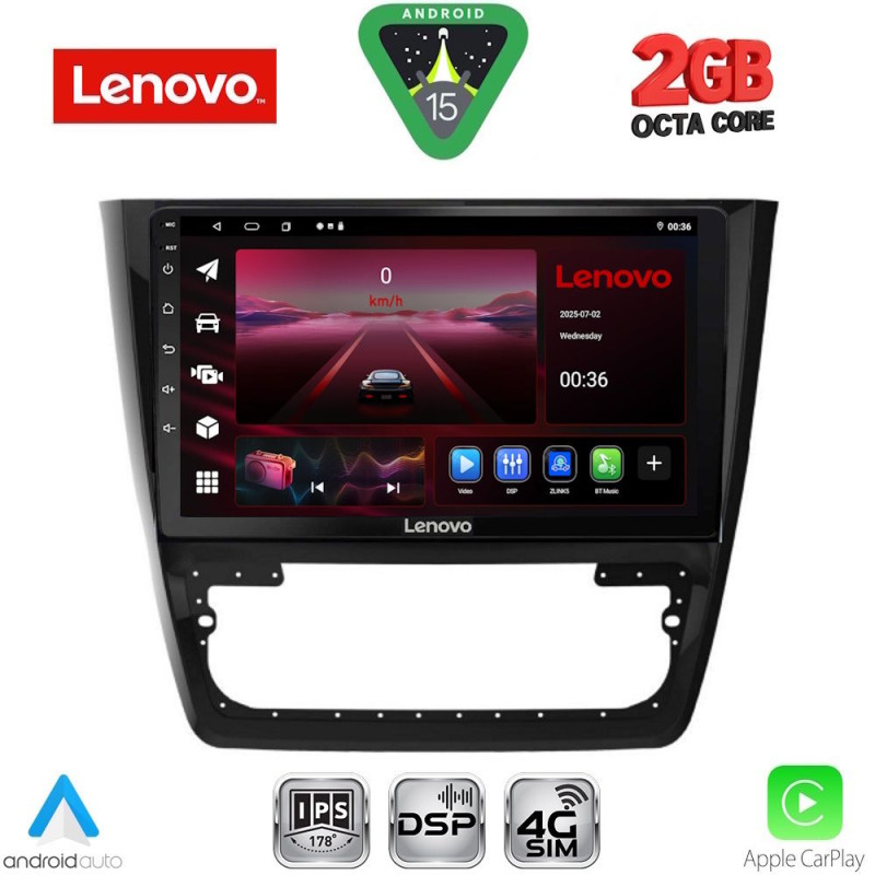 LENOVO LVF 5610_CPA (10inc) MULTIMEDIA TABLET for SKODA YETI mod. 2014-2018