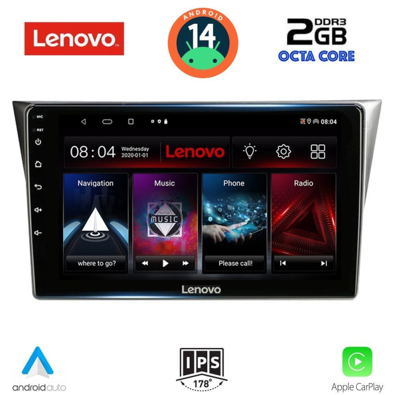 LENOVO LVF 5659_CPA (9inc) MULTIMEDIA TABLET for SUBARU IMPREZA mod. 2002-2008