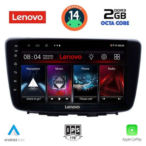LENOVO LVF 5672_CPA (9inc) MULTIMEDIA TABLET for SUZUKI BALENO mod. 2016-2022