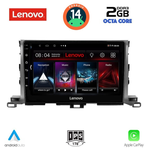 LENOVO LVF 5700_CPA (10inc) MULTIMEDIA TABLET for TOYOTA HIGHLANDER mod. 2014-2019