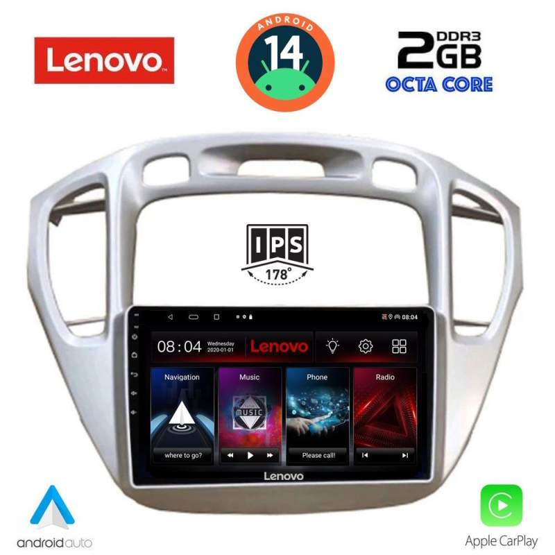 LENOVO LVF 5718_CPA (9inc) MULTIMEDIA TABLET for TOYOTA HIGHLANDER mod. 2002-2009