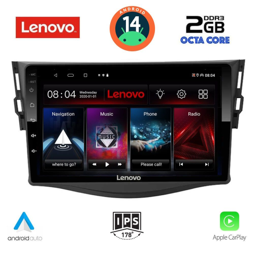LENOVO LVF 5731_CPA (9inc) MULTIMEDIA TABLET for TOYOTA RAV 4 mod. 2006-2012
