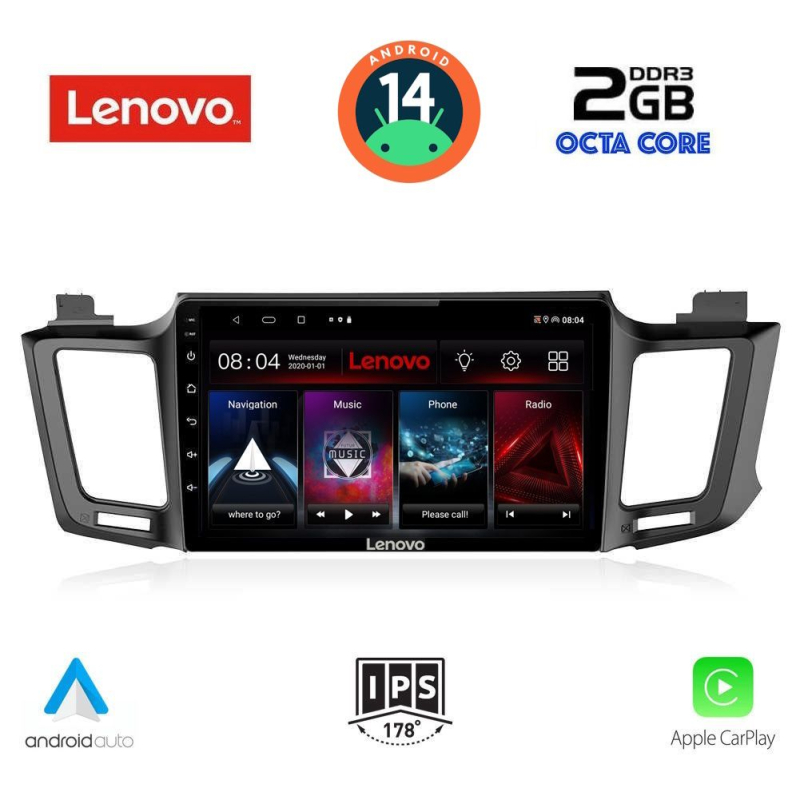 LENOVO LVF 5733_CPA (10inc) MULTIMEDIA TABLET for TOYOTA RAV 4 mod. 2013-2019 LENOVO LVF 5733_CPA (10inc) MULTIMEDIA TABLET for TOYOTA RAV 4 mod. 2013-2019