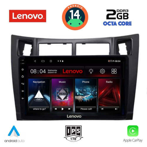 LENOVO LVF 5736_CPA (9inc) MULTIMEDIA TABLET for TOYOTA YARIS mod. 2006-2011