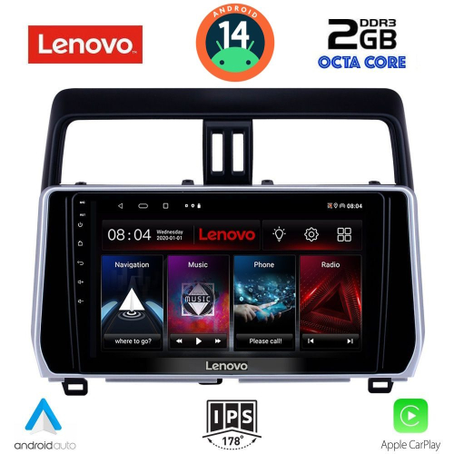 LENOVO LVF 5739_CPA (10inc) MULTIMEDIA TABLET for TOYOTA LAND CRUISER mod. 2019&gt;