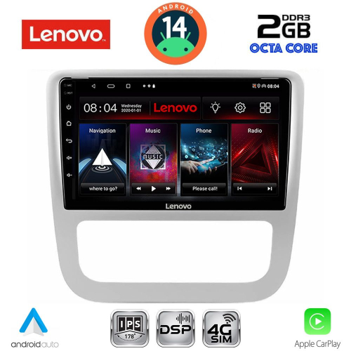 LENOVO LVF 5751_CPA CLIMA (9inc) MULTIMEDIA TABLET for VW EOS mod. 2006&gt; - SCIROCCO mod. 2011-2014