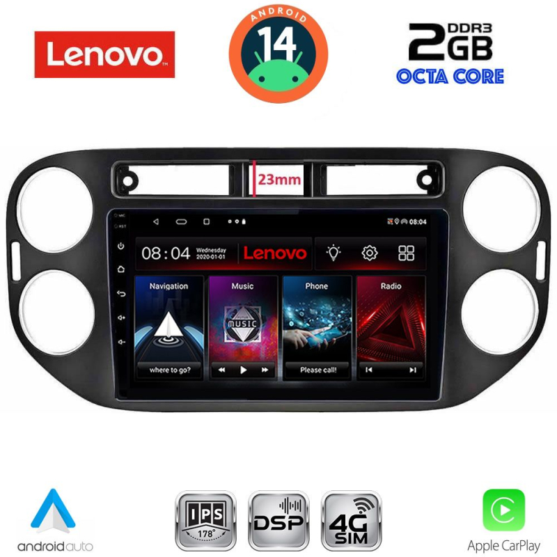 LENOVO LVF 5760BL_CPA (9inc) MULTIMEDIA TABLET for VW TIGUAN mod. 2011-2016 (BLACK) LENOVO LVF 5760BL_CPA (9inc) MULTIMEDIA TABLET for VW TIGUAN mod. 2011-2016 (BLACK)