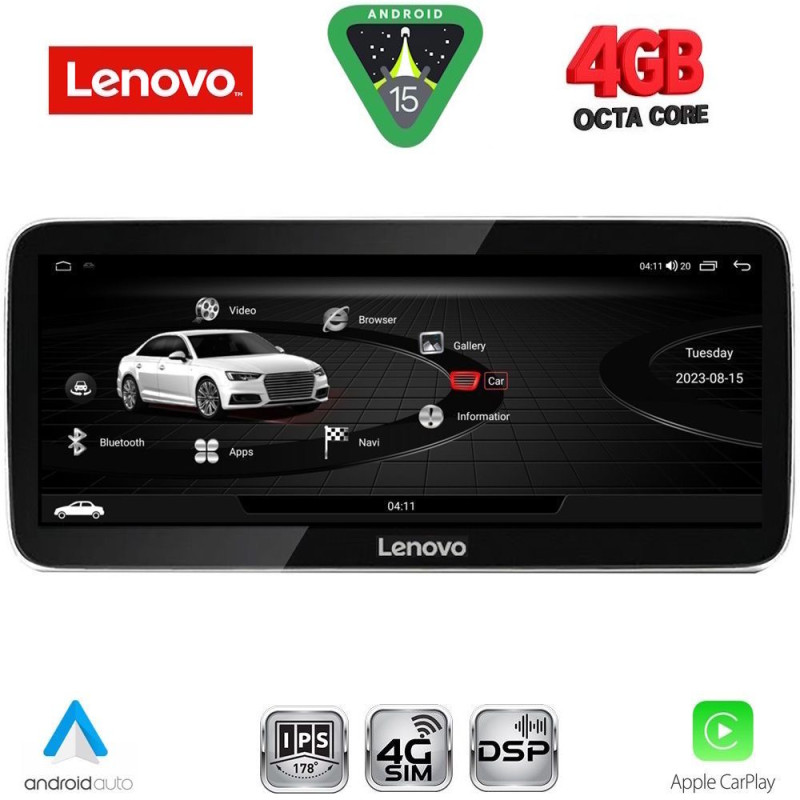 LENOVO LVG 14926_CPA (12.3inc) MULTIMEDIA SYSTEM for AUDI A6 mod. 2012-2015