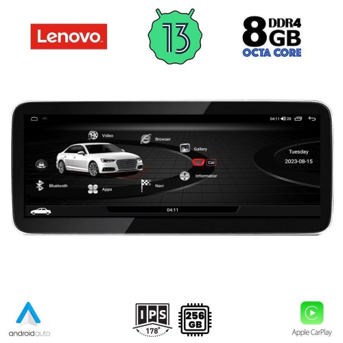 LENOVO LVK 18921_CPA (10.33inc) MULTIMEDIA SYSTEM for AUDI A4-A5 mod. 2016&gt;