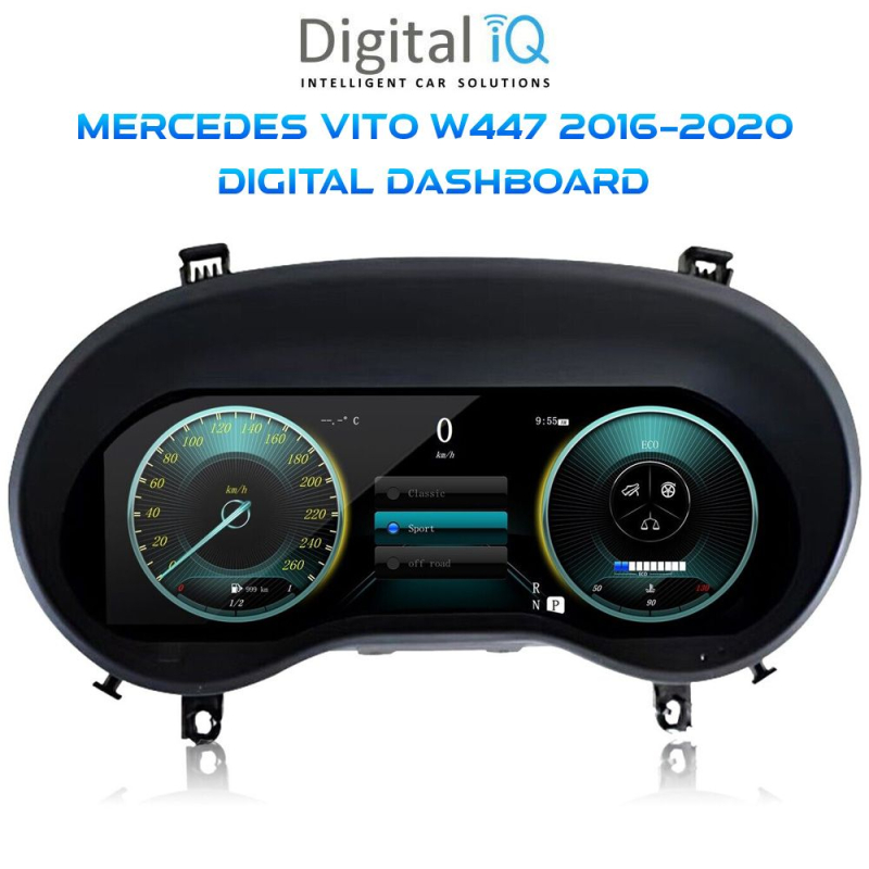 DIGITAL IQ DGU 994_IC (12.3in) MERCEDES VITO (W447) mod. 2016-2020 DIGITAL DASHBOARD DIGITAL IQ DGU 994_IC (12.3in) MERCEDES VITO (W447) mod. 2016-2020 DIGITAL DASHBOARD