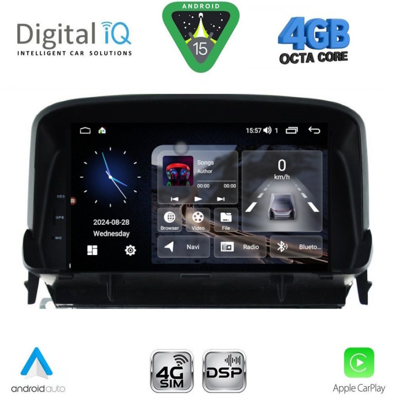 DIGITAL IQ MSG 460_CPA (7” DECK) MULTIMEDIA SYSTEM for OPEL MOKKA mod. 2012-2015