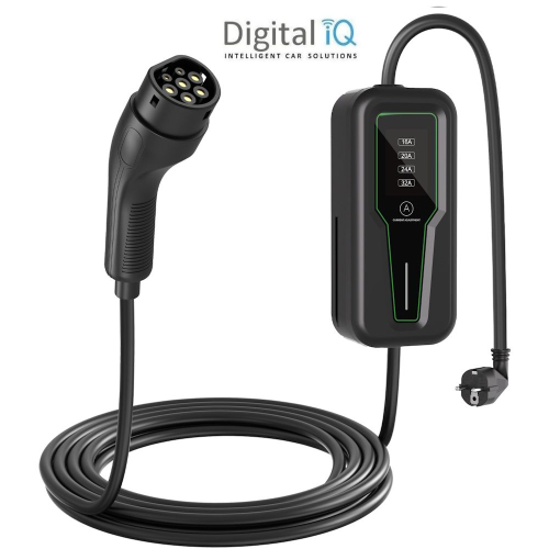 DIQ EV PRL 01635 (PORTABLE EV CHARGER TYPE 2 PEVC16A01 - 16A - 3.5kW)